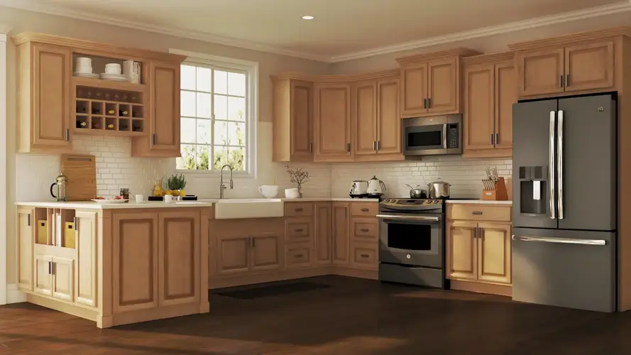 HamptonMediumOak-Kitchen1-1